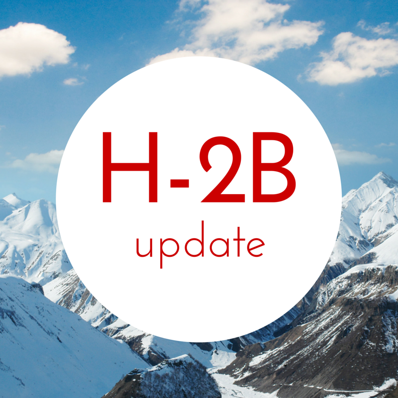 H-2B legislation update