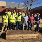 Volunteers at Arvada West High School