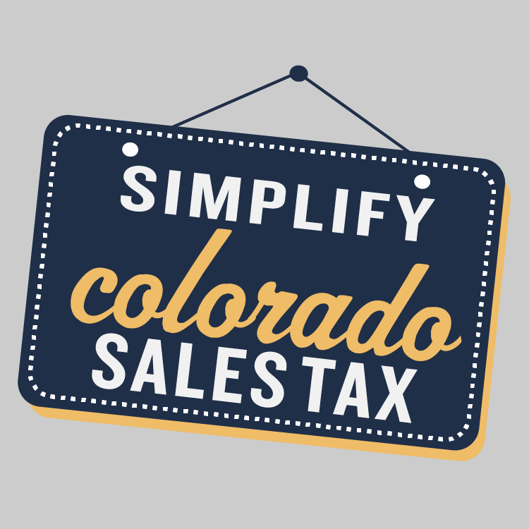 Simplify Colorado sales tax